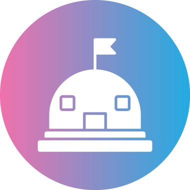 Modern simgenin vektör illüstrasyonu