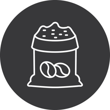 Gıda simgesinin vektör illüstrasyonu