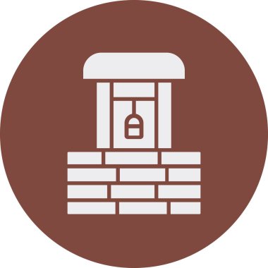 brick. Web simgesi basit illüstrasyon