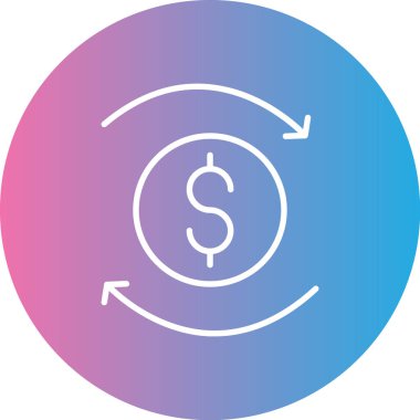 para simgesi vektör illüstrasyonu