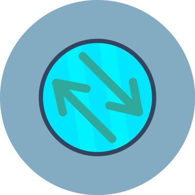 ok simgesi vektör illüstrasyonu