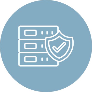 Modern basit simgenin vektör illüstrasyonu