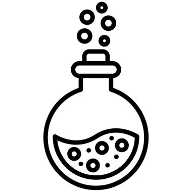 Çizgi film simgesinin vektör çizimi