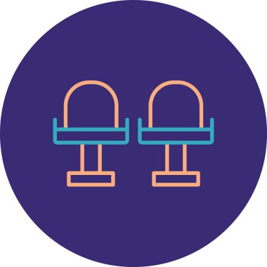 Gıda simgesinin vektör illüstrasyonu