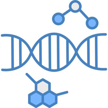 Molekül. Web simgesi basit illüstrasyon