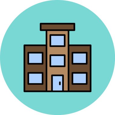 ev simgesi vektör illüstrasyonu