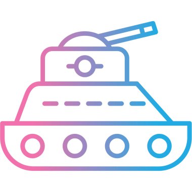 askeri simge vektör illüstrasyonu