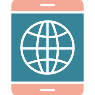 Web tasarımı ve geliştirme renkli vektör simgesi.