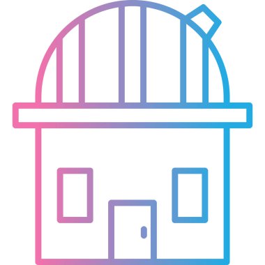 Ev. Web simgesi basit illüstrasyon