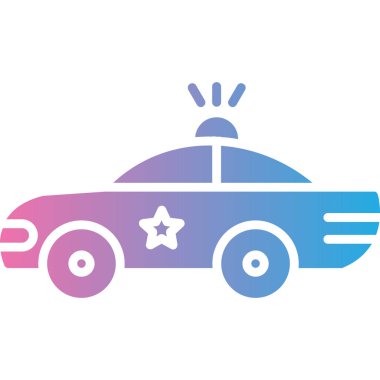 Araba ikonu. vektör illüstrasyonu