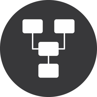 ağ paylaşım simgesi çizimi