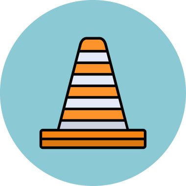 Bir piramit simgesinin vektör çizimi