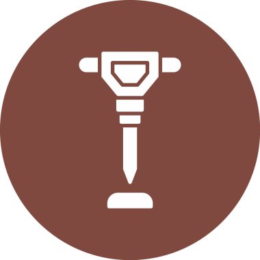 Çekiç ikonu vektör illüstrasyonu