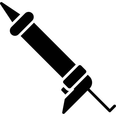 enjeksiyon vektör simgesi, modern biçim