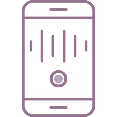 Telefon simgesi vektör illüstrasyonu