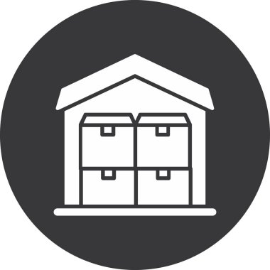 yapı vektörü simgesi, modern biçim