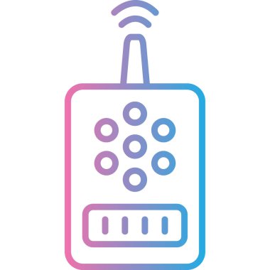 Modern b 'nin vektör illüstrasyonu eksik simgesi