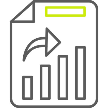 belge dosya simgesi ana hat biçiminde