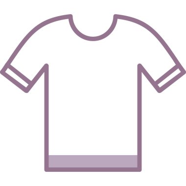 t - shirt simgesi vektör illüstrasyonu