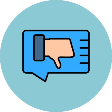 Modern simgenin vektör illüstrasyon tasarımı