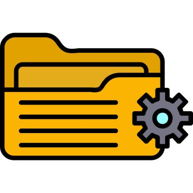 doküman dosya dizini simgesi - taslak biçimi