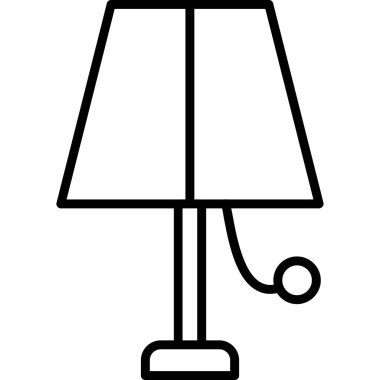 Lamba. Web simgesi basit illüstrasyon