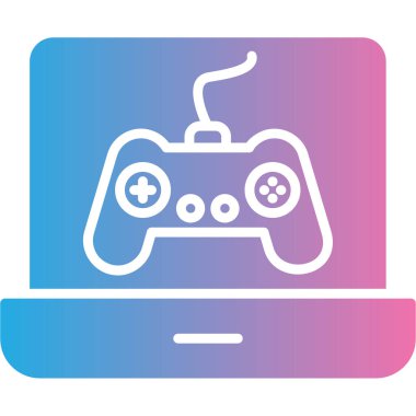 Oyun kontrolörü. Basit resimleme