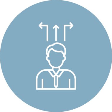 İş ve finans simgesinin vektör illüstrasyonu