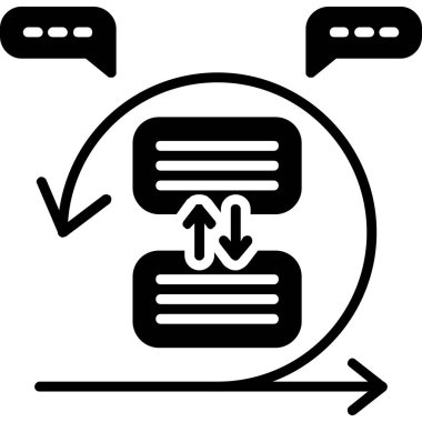 veri analiz veri simgesi ana hat biçiminde