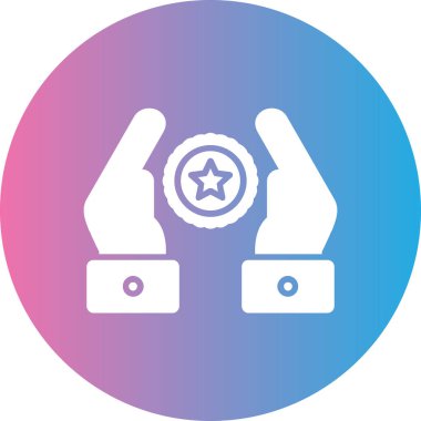 Modern simgenin vektör illüstrasyonu