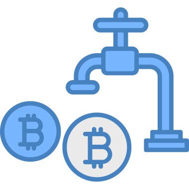 para bitcoin takas simgesi - taslak biçimi