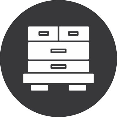 sunucu vektör çizgisi simgesi, vektör illüstrasyonu, sunucu çizgisi arkaplanı.