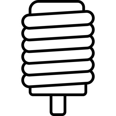 Ampul Simgesi, Vektör illüstrasyonu