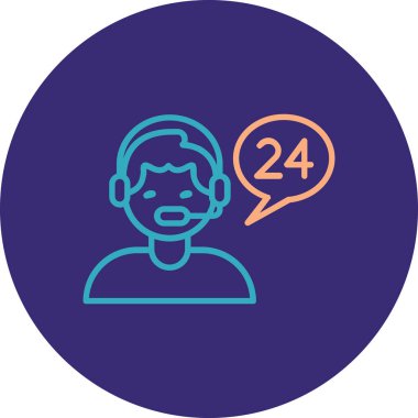 Sakallı ve maskeli adam vektör çizim tasarımı