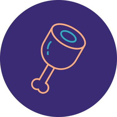 Gıda simgesinin vektör illüstrasyonu