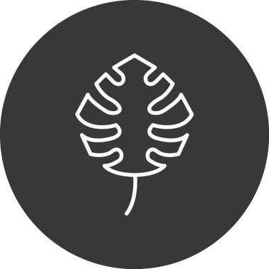 Ağaç simgesinin vektör illüstrasyonu