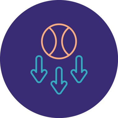 Modern b 'nin vektör illüstrasyonu eksik simgesi