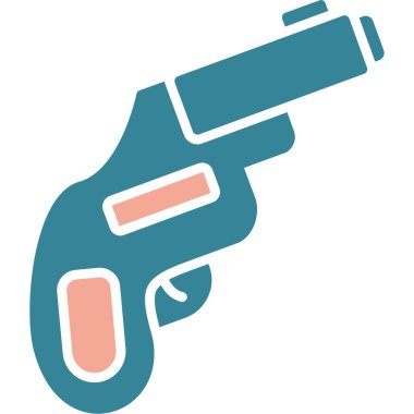 Silah. Basit resimleme