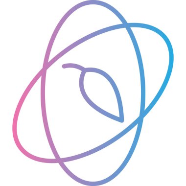 güzel ve benzersiz vektör çizgisi simgesi