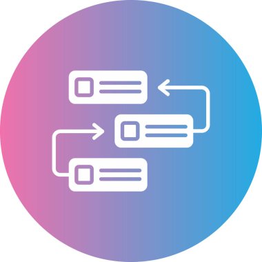 seo modern simgesinin vektör illüstrasyonu