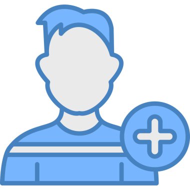 Avatar erkek simgesi - özet biçimi