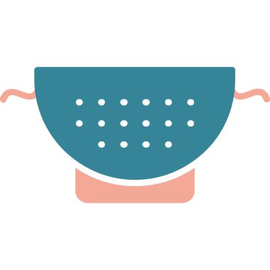 Mutfak gereçleri izole edilmiş simge tasarımı