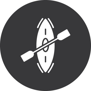 Bir gemi simgesinin vektör çizimi