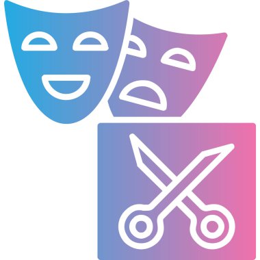 İki kılıçlı maskeler.