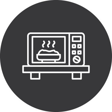 Gıda simgesinin vektör illüstrasyonu