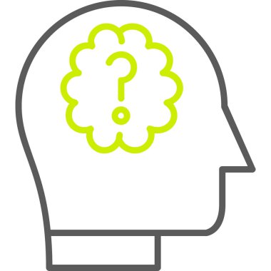 Beyin soru işaretiyle düşünür