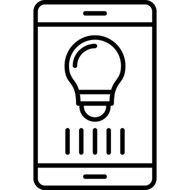 akıllı telefon simgesi, vektör çizim