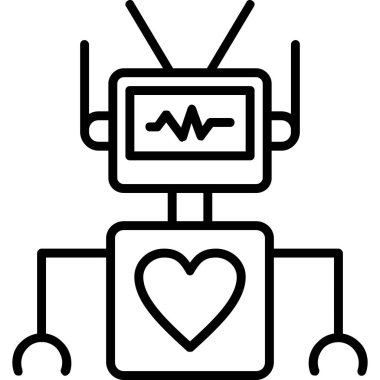 Kalp atışını vektör simgesi