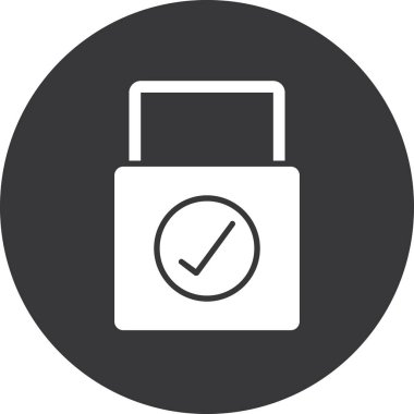 Kontrol listesi simgesi vektör illüstrasyonu