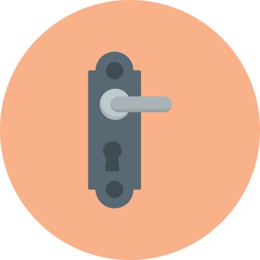 Anahtar. Web simgesi basit illüstrasyon